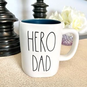 🆕Rae Dunn HERO DAD Ceramic Mug